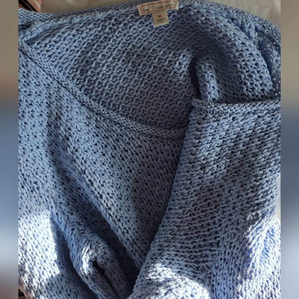 Gap Light Blue Knit Sweater